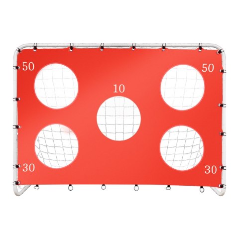 Bramka piłkarska do piłki nożnej dla dzieci treningowa 2w1 + mata celności 215 x 153 x 76 cm Bramka piłkarska do piłki nożnej dla dzieci treningowa 2w1 + mata celności 215 x 153 x 76 cm