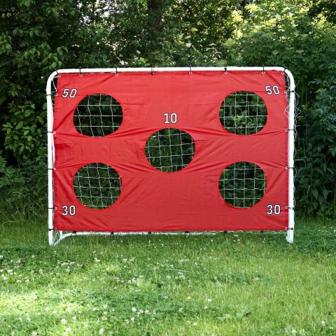 Bramka piłkarska do piłki nożnej dla dzieci treningowa 2w1 + mata celności 215 x 153 x 76 cm Bramka piłkarska do piłki nożnej dla dzieci treningowa 2w1 + mata celności 215 x 153 x 76 cm