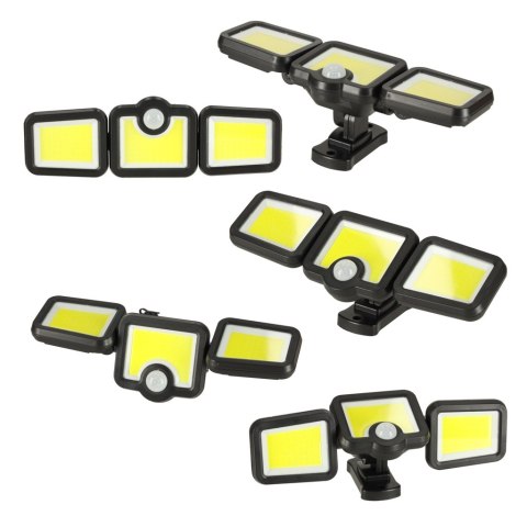 Lampa solarna LED 3w1 z czujnikiem ruchu zmierzchu Lampa solarna LED 3w1 z czujnikiem ruchu zmierzchu