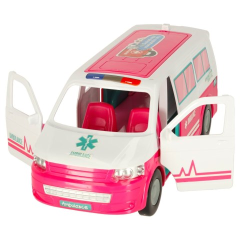 Karetka pogotowia ambulans mobilny szpital lalka akcesoria Karetka pogotowia ambulans mobilny szpital lalka akcesoria