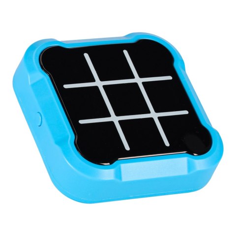Kółko krzyżyk gra elektroniczna logiczna tic tac toe konsola przenośna niebieska Kółko krzyżyk gra elektroniczna logiczna tic tac toe konsola przenośna niebieska