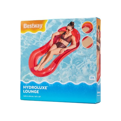 Materac dmuchany do pływania basenu wodny z siatką czerwony BESTWAY 43103 Materac dmuchany do pływania basenu wodny z siatką czerwony BESTWAY 43103
