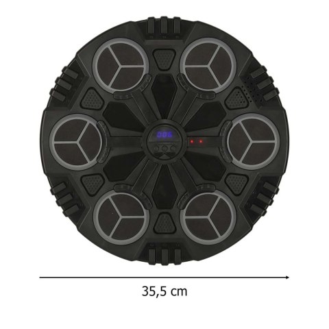 Tarcza bokserska treningowa na ścianę trenażer muzyka LED USB rękawice Tarcza bokserska treningowa na ścianę trenażer muzyka LED USB rękawice