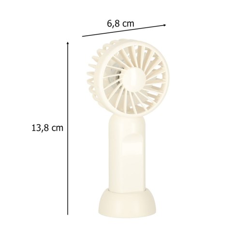 Wiatrak biurkowy wentylator mini ręczny wiatraczek przenośny USB 13,8cm Wiatrak biurkowy wentylator mini ręczny wiatraczek przenośny USB 13,8cm