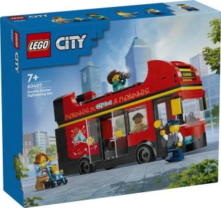 LEGO 60407 City Czerwony Piętrowy Autokar