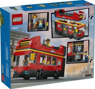 LEGO 60407 City Czerwony Piętrowy Autokar