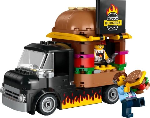 LEGO City Ciężarówka z burgerami Zestaw Klocki 60404