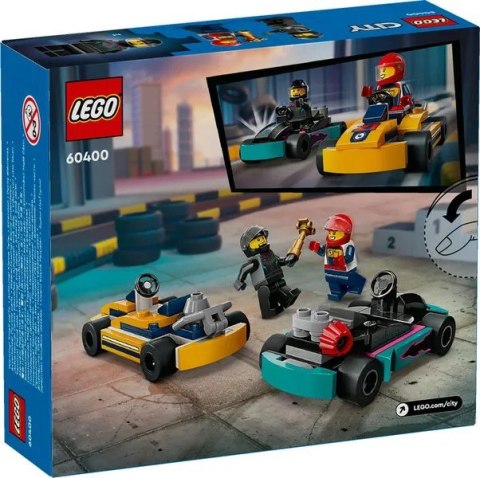 LEGO City Gokarty i kierowcy wyścigowi 60400