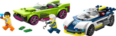 LEGO City Pościg radiowozu za muscle carem Zestaw Klocki 60415