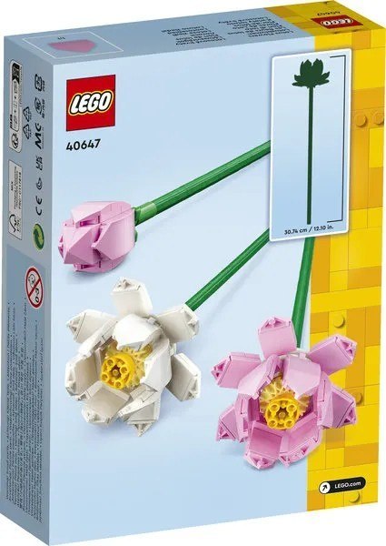LEGO Icons Kwiaty lotosu 40647