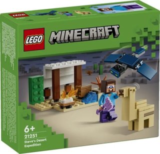 LEGO Minecraft Pustynna wyprawa Steve'a 21251