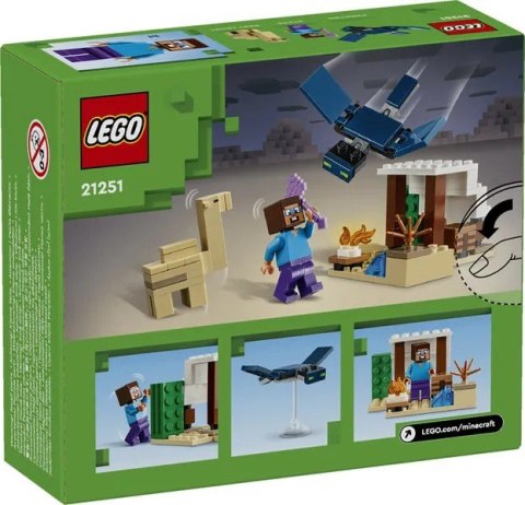 LEGO Minecraft Pustynna wyprawa Steve'a 21251