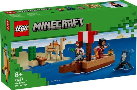 LEGO Minecraft Rejs statkiem pirackim 21259