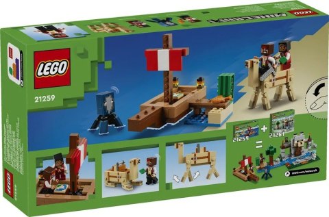 LEGO Minecraft Rejs statkiem pirackim 21259