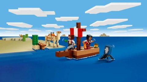 LEGO Minecraft Rejs statkiem pirackim 21259