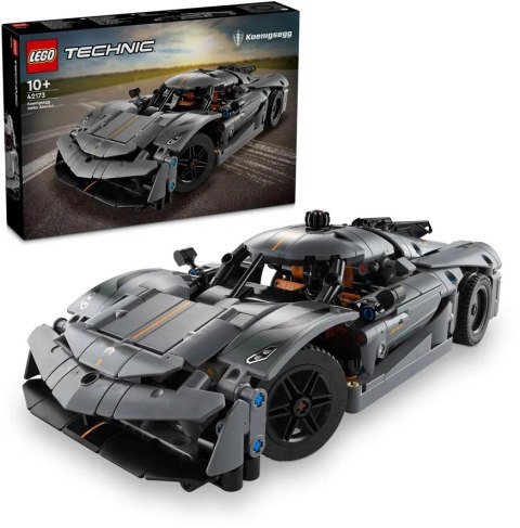 LEGO Technic Szary hipersamochód Koenigsegg Jesko Absolut 42173