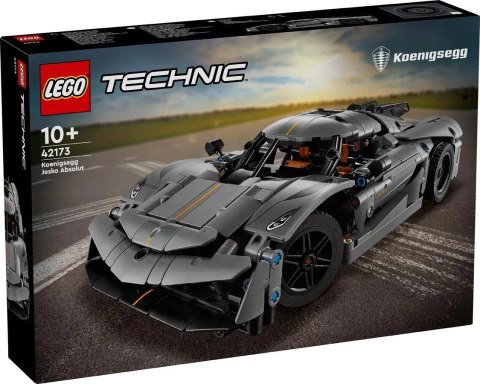 LEGO Technic Szary hipersamochód Koenigsegg Jesko Absolut 42173