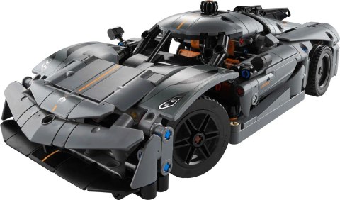 LEGO Technic Szary hipersamochód Koenigsegg Jesko Absolut 42173