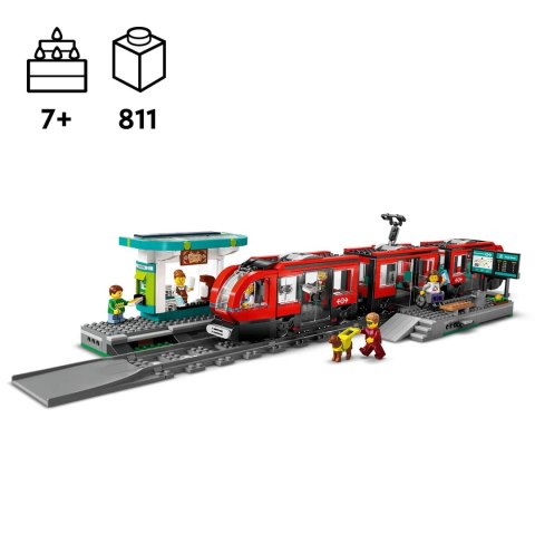 Lego City Zestaw Klocków "Tramwaj Miejski" 60423