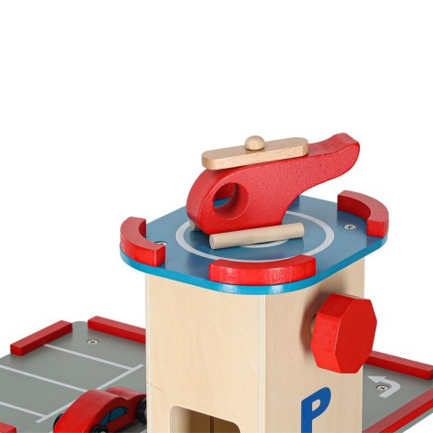 Parking drewniany garaż LULILO BENINO piętrowy