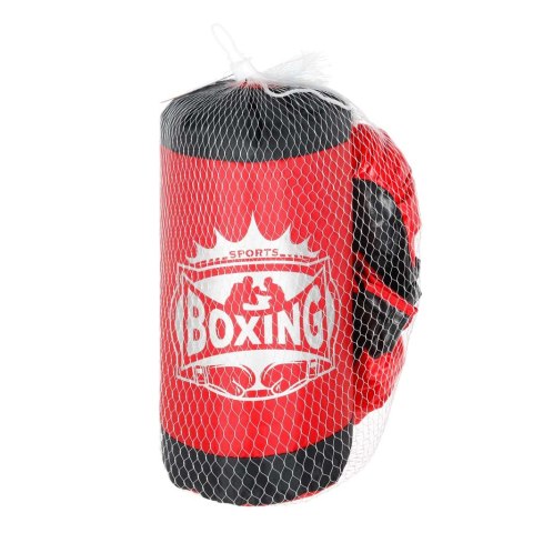 Worek bokserski i rękawice zestaw do boksowania