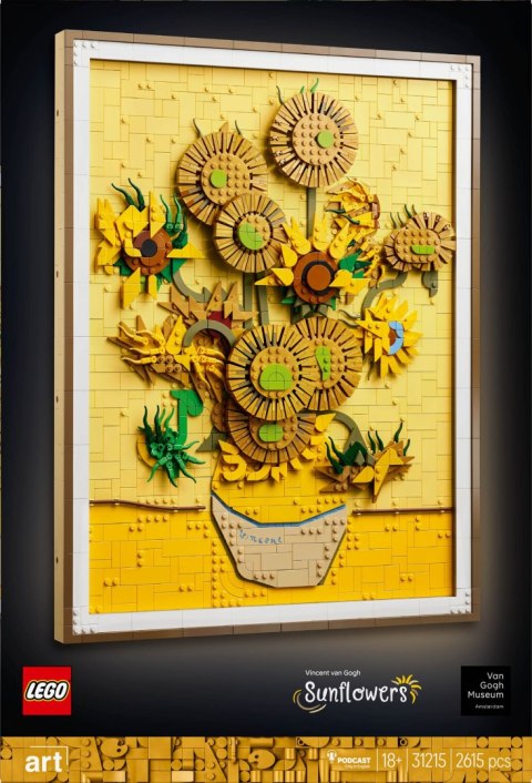 LEGO Art Vincent Van Gogh - Sunflowers 31215
