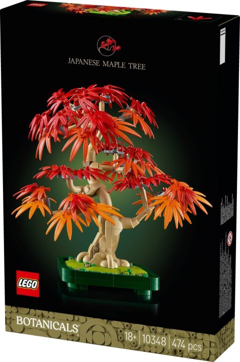 LEGO Botanicals Japanese Red Maple Bonsai Tree 10348