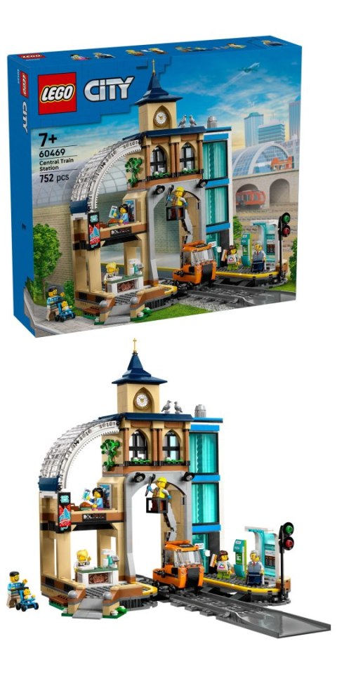 LEGO City Central Train Station 60469