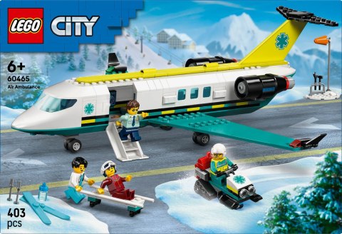LEGO City Emergency Air Ambulance Airplane 60465