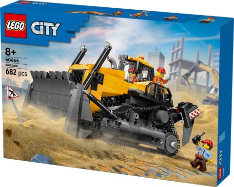 LEGO City Yellow Bulldozer With Front Loader 60466