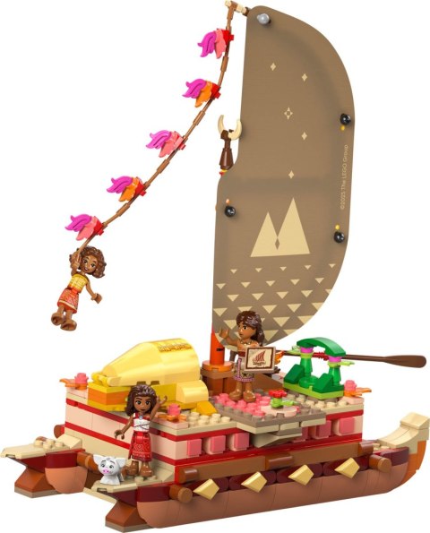 LEGO Disney Princess MoanaS Adventure Canoe 43270
