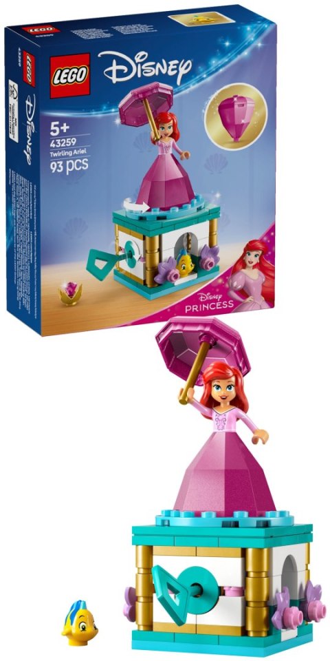 LEGO Disney Princess Twirling Ariel 43259