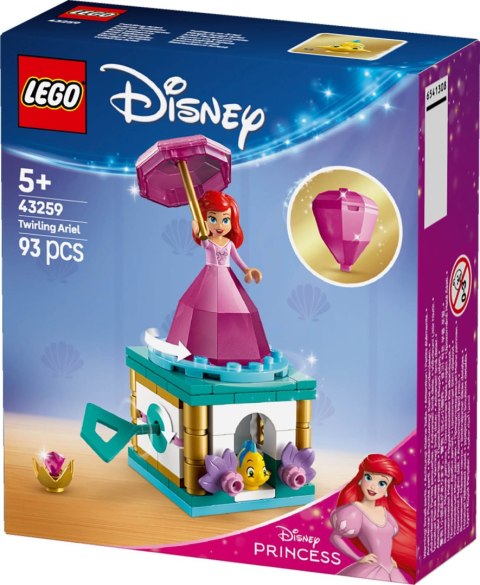 LEGO Disney Princess Twirling Ariel 43259