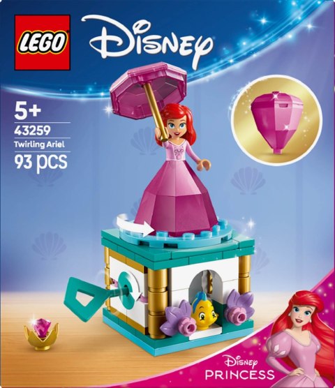 LEGO Disney Princess Twirling Ariel 43259