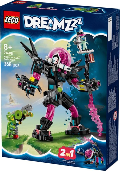 LEGO Dreamzzz Mateo Vs. Cyber Brain Mech 71495