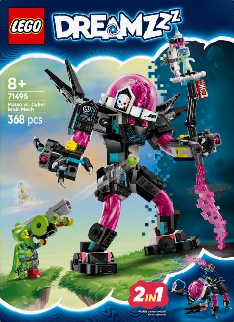 LEGO Dreamzzz Mateo Vs. Cyber Brain Mech 71495