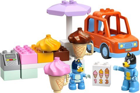 LEGO Duplo Bluey Ice Cream Trip With Bluey 10458