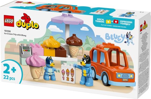 LEGO Duplo Bluey Ice Cream Trip With Bluey 10458