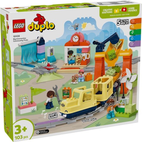 LEGO Duplo Town Big Interactive Community Train 10428