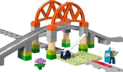 LEGO Duplo Town Train Bridge And Tracks Expansion Set 10426