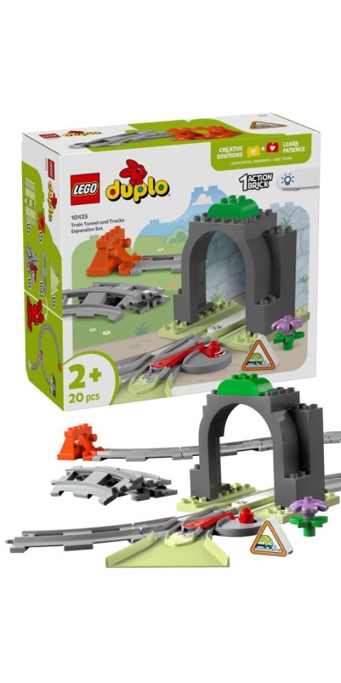 LEGO Duplo Town Train Tunnel And Tracks Expansion Set 10425