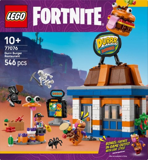 LEGO Fortnite Durrr Burger Restaurant 77076