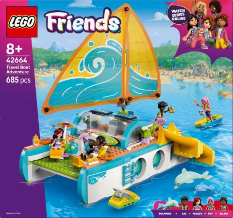LEGO Friends Travel Boat Adventure 42664