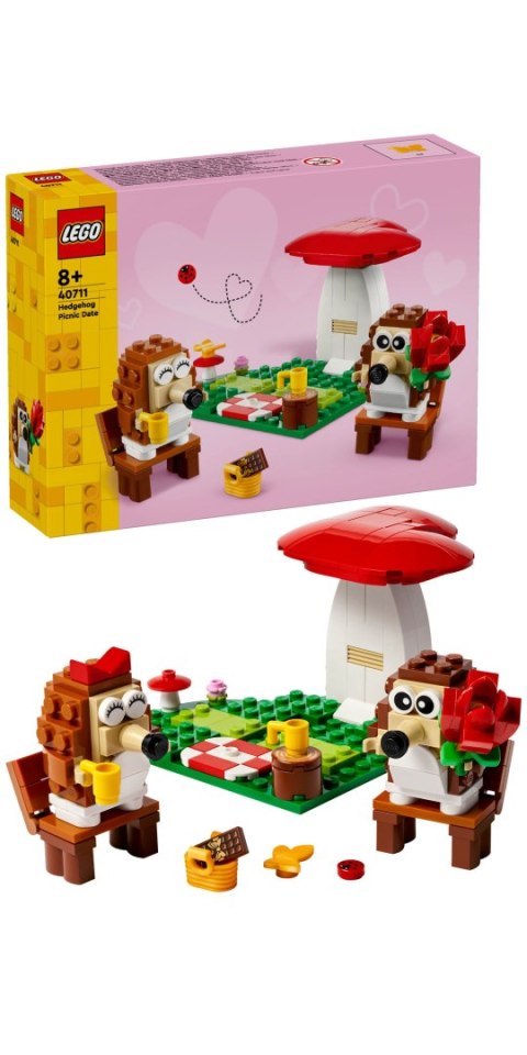 LEGO Iconic Hedgehog Picnic Date 40711
