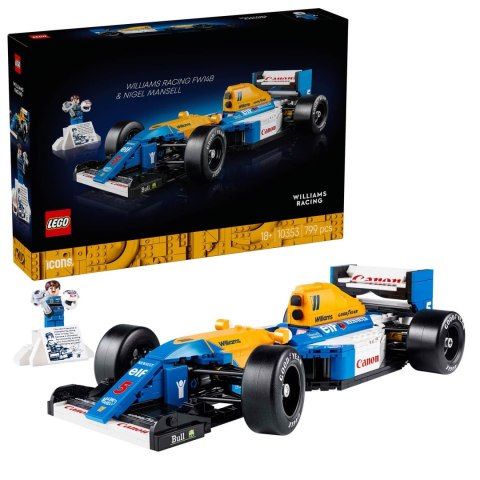 LEGO Icons Williams Racing Fw14B & Nigel Mansell 10353