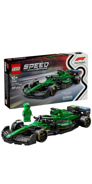 LEGO Speed Champions Aston Martin Aramco F1 Amr24 Race Car 77245