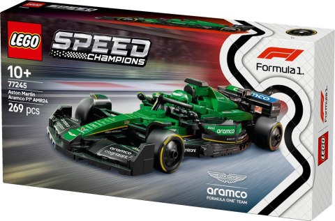 LEGO Speed Champions Aston Martin Aramco F1 Amr24 Race Car 77245