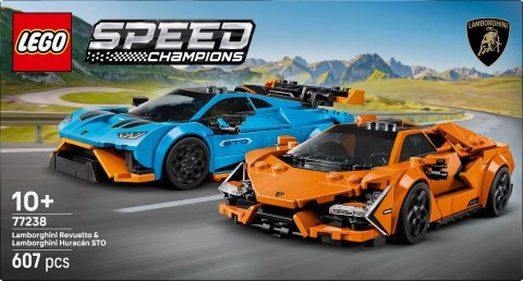 LEGO Speed Champions Lamborghini Revuelto & Huracán Sto 77238