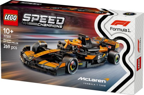 LEGO Speed Champions Mclaren F1 Team Mcl38 Race Car 77251