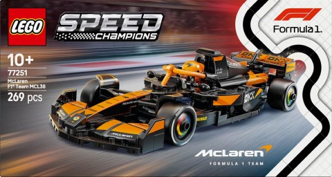 LEGO Speed Champions Mclaren F1 Team Mcl38 Race Car 77251